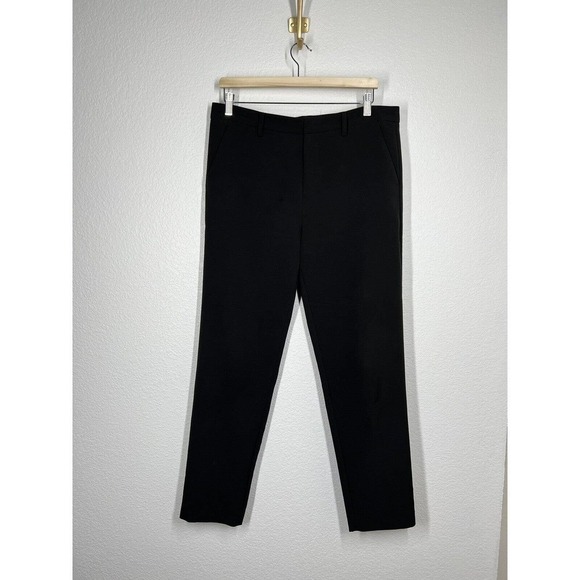 Misha Nonoo Ivy Trouser Pants Size 10 Black - Picture 1 of 4